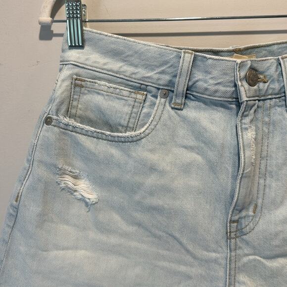 NWT Madewell The '90s Mid-Length Jean Short in Pearlman Wash W26 Denim NQ236 - Picture 4 of 12